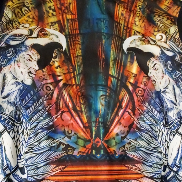 Black Multi Color Sweater - Picture 2 of 4